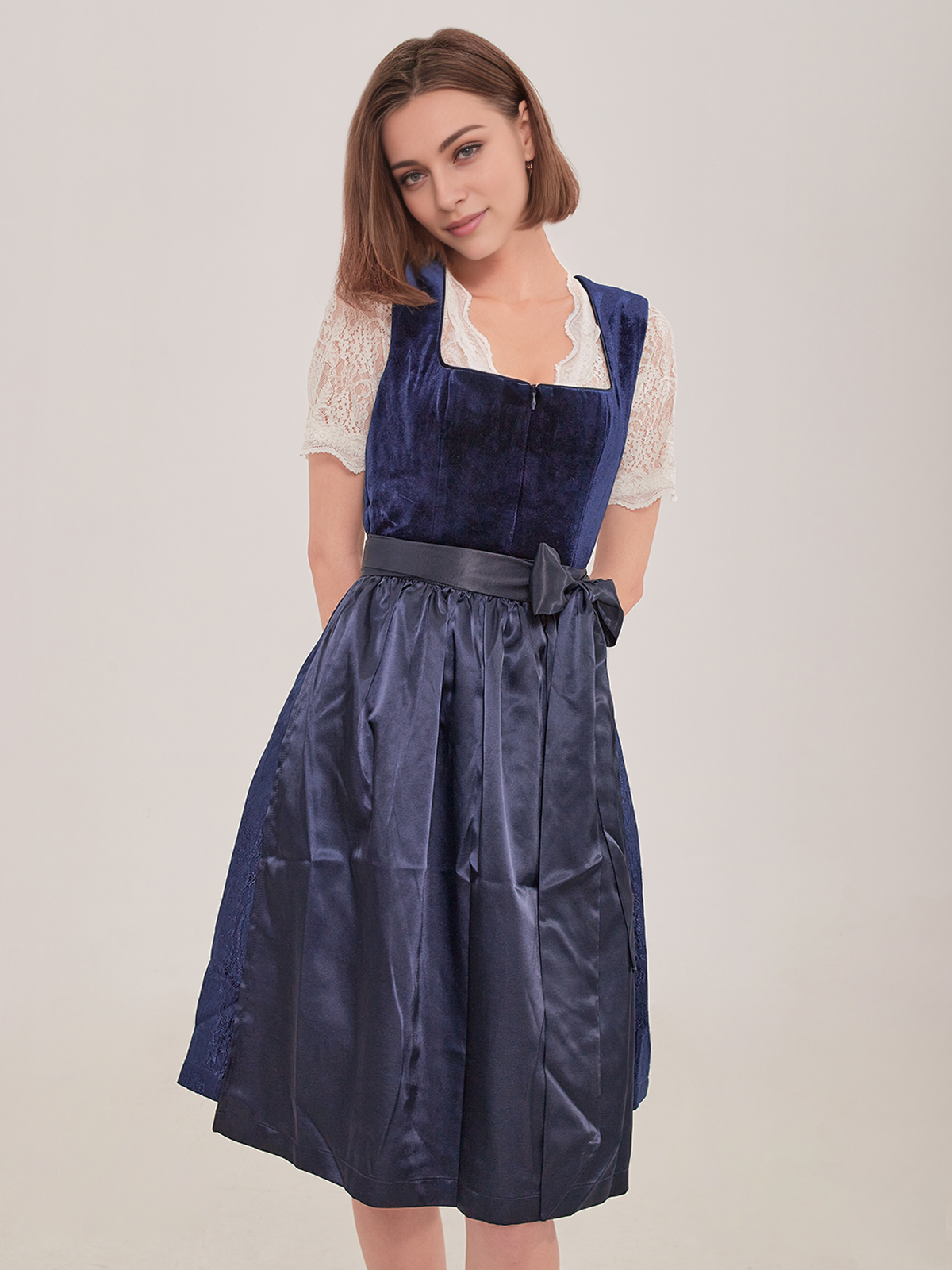 Dirndl Hellgelb – strahlend und elegant