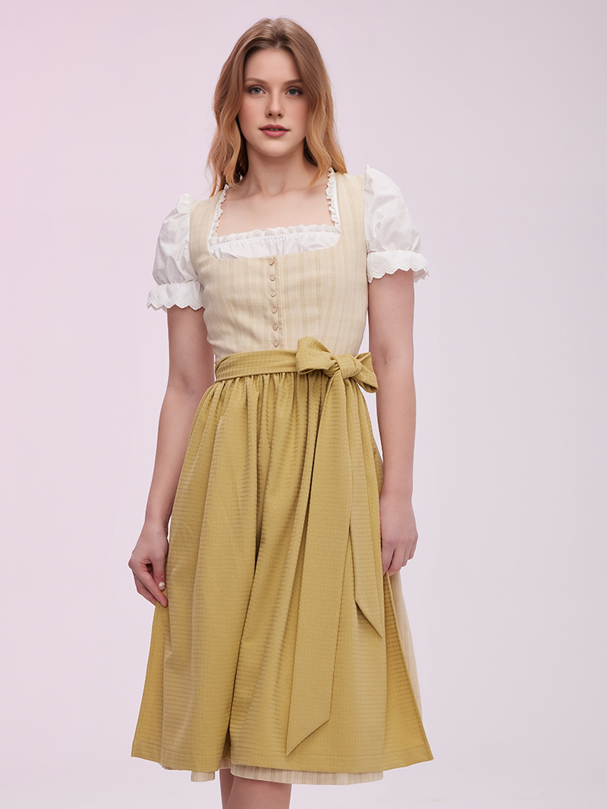Braun-Grün-Dirndl