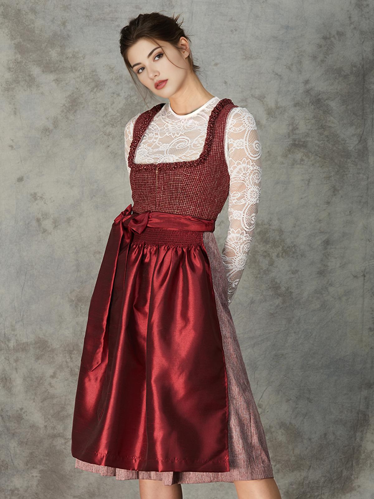 Dirndl in Rot – ein Blickfang für jeden Anlass