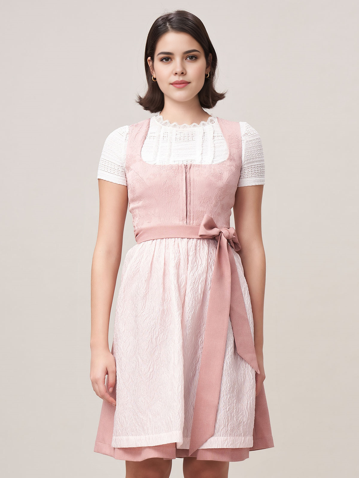 Alpenglanz Dirndl in Rosa